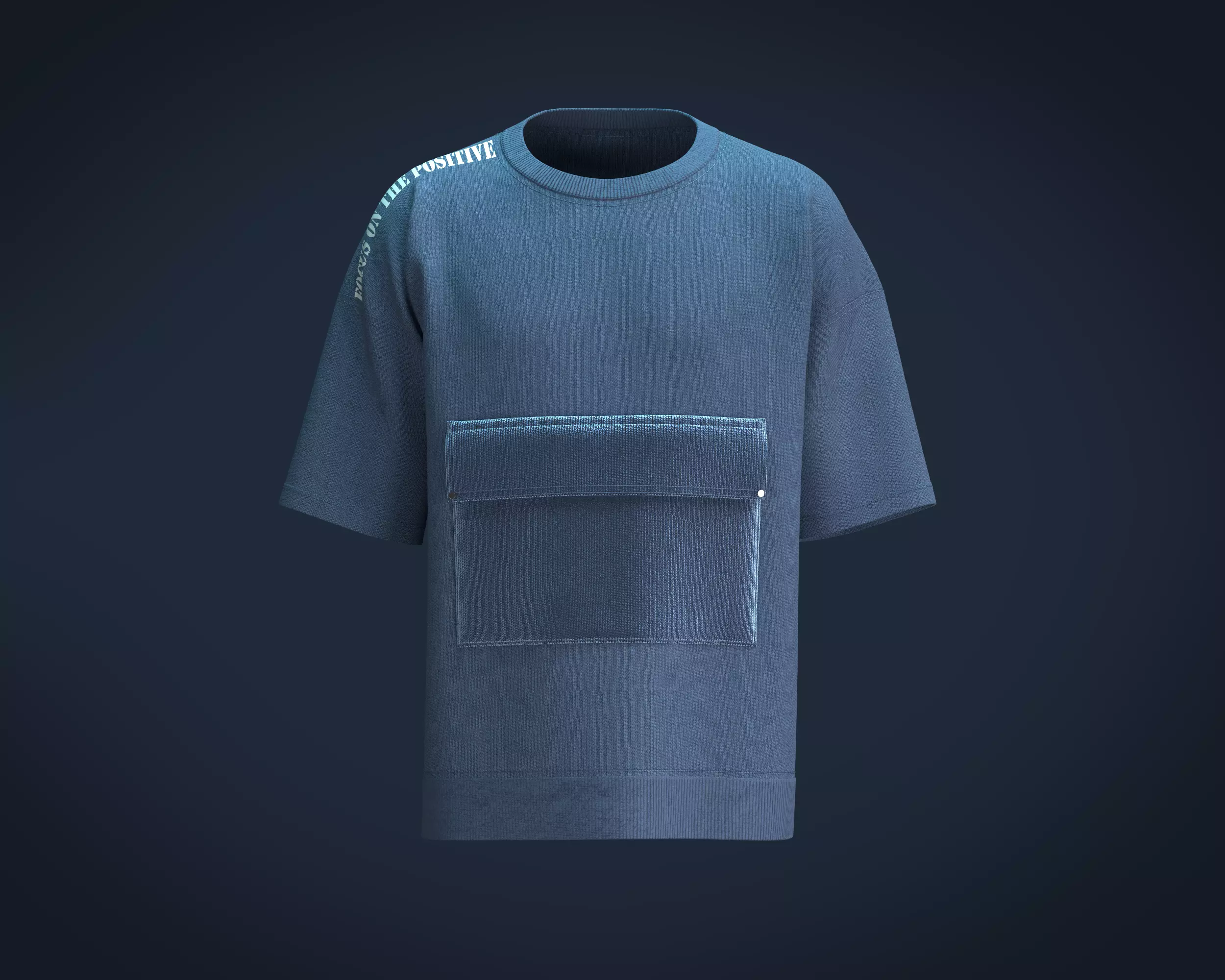 T-Shirt Street Smart 3D model_0