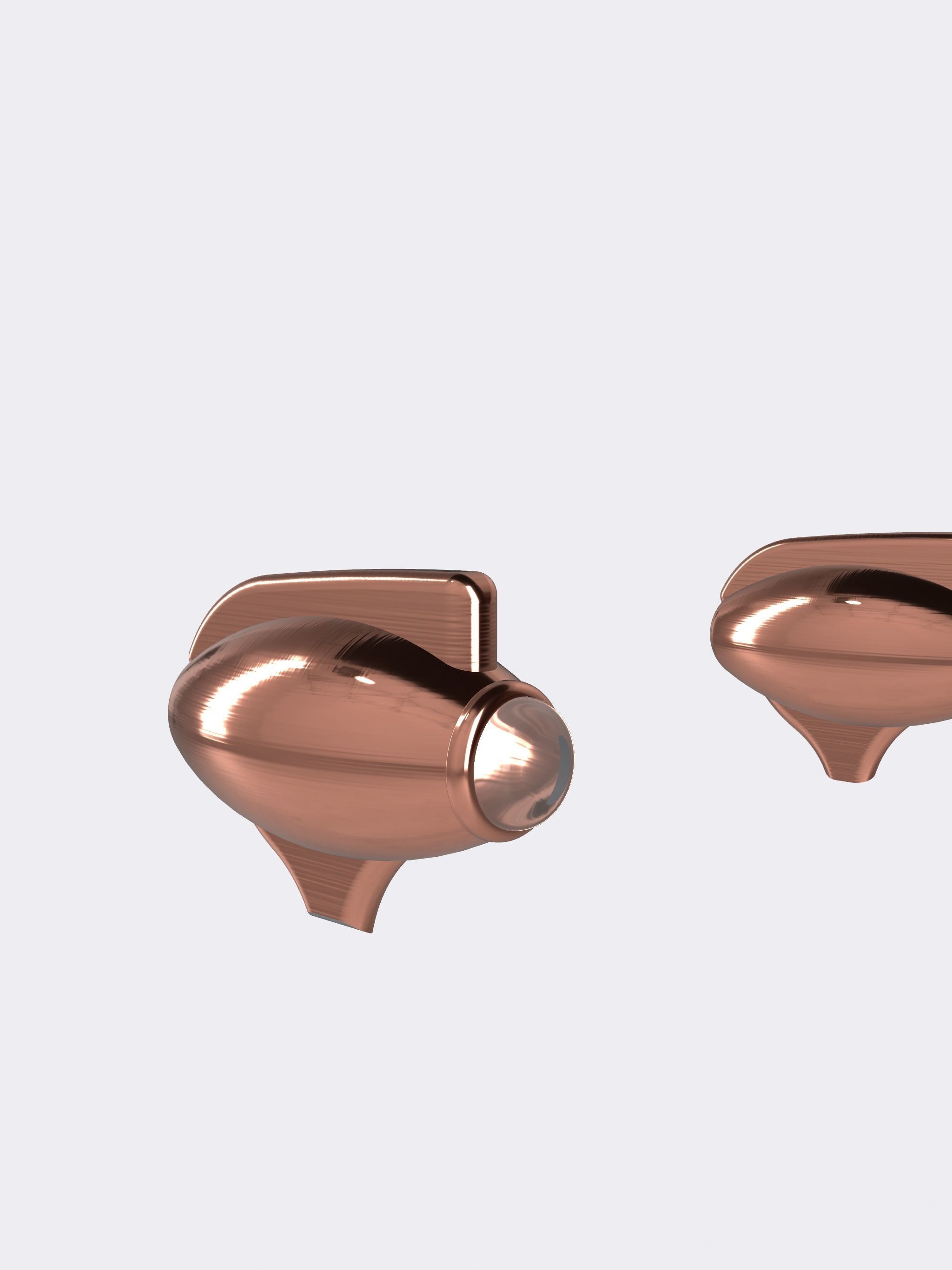 HOT ROD speedster headlight with lens 3D print model_1