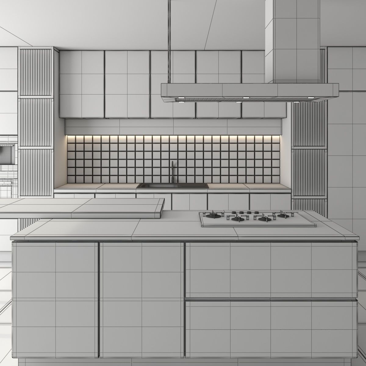 kitcen set 30 3D model_3