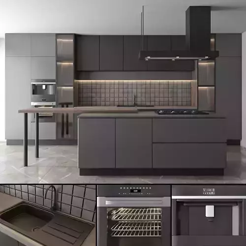 kitcen set 30 3D model