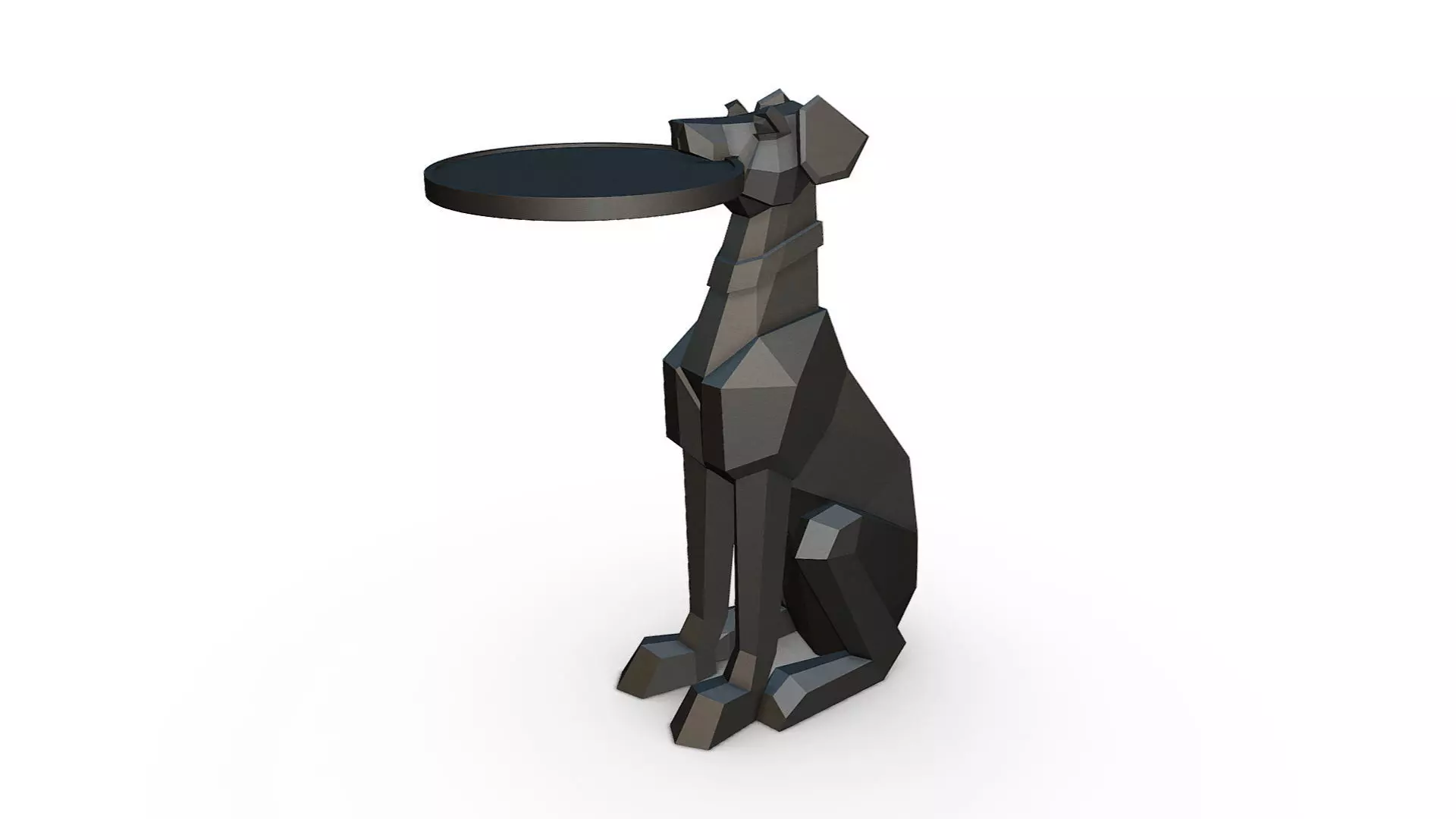 doberman table  3D print model_0