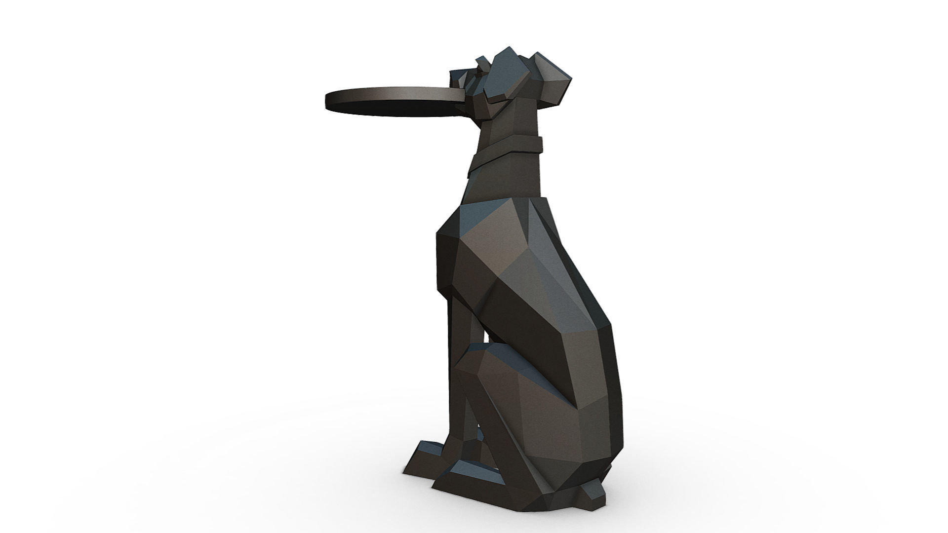 doberman table  3D print model_2