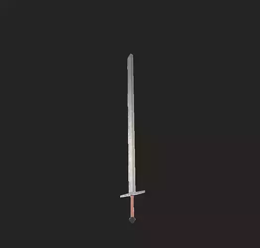 Low-Poly Sword 2