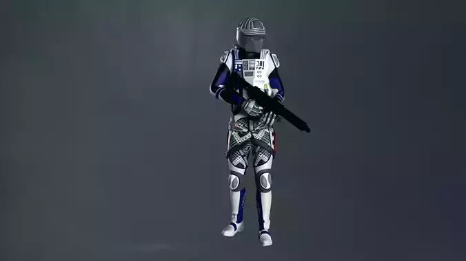 Robot Soldier - Assault Soldier