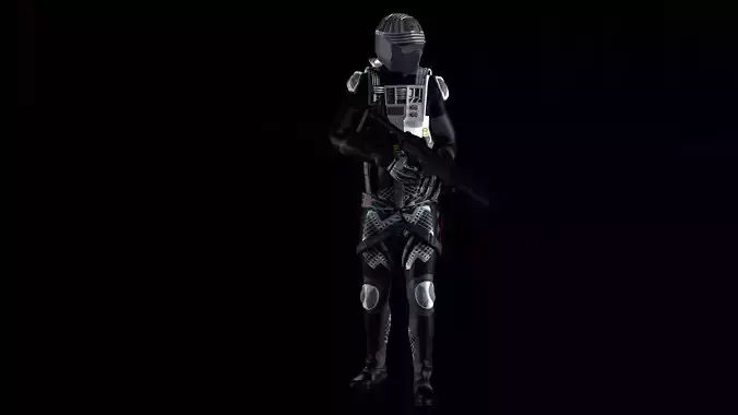 Robot Soldier - Assault Soldier