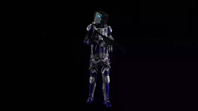 Robot Soldier - Assault Soldier