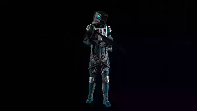 Robot Soldier - Assault Soldier