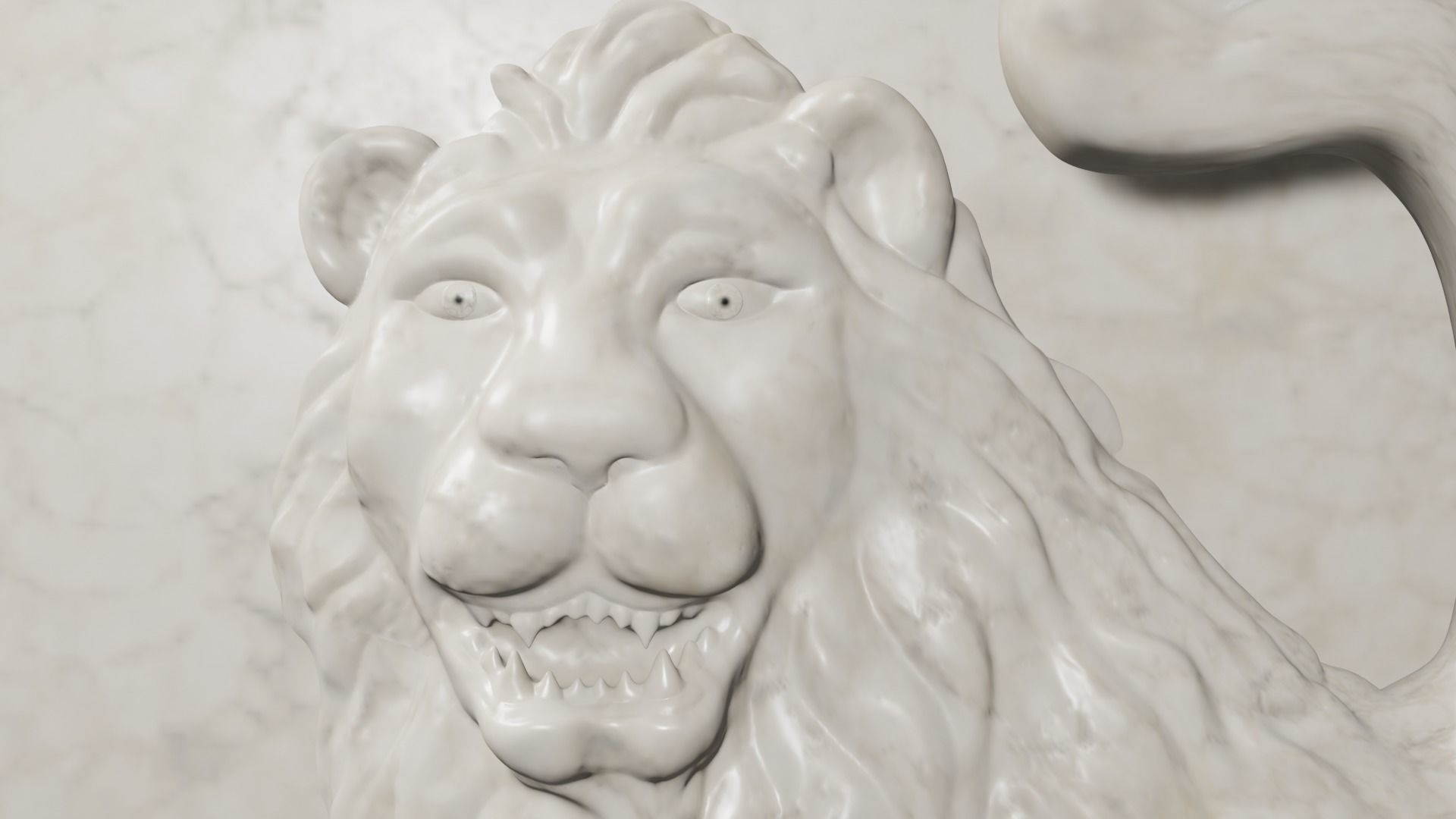 Lion of Saint Mark 3D Model  3D model_1