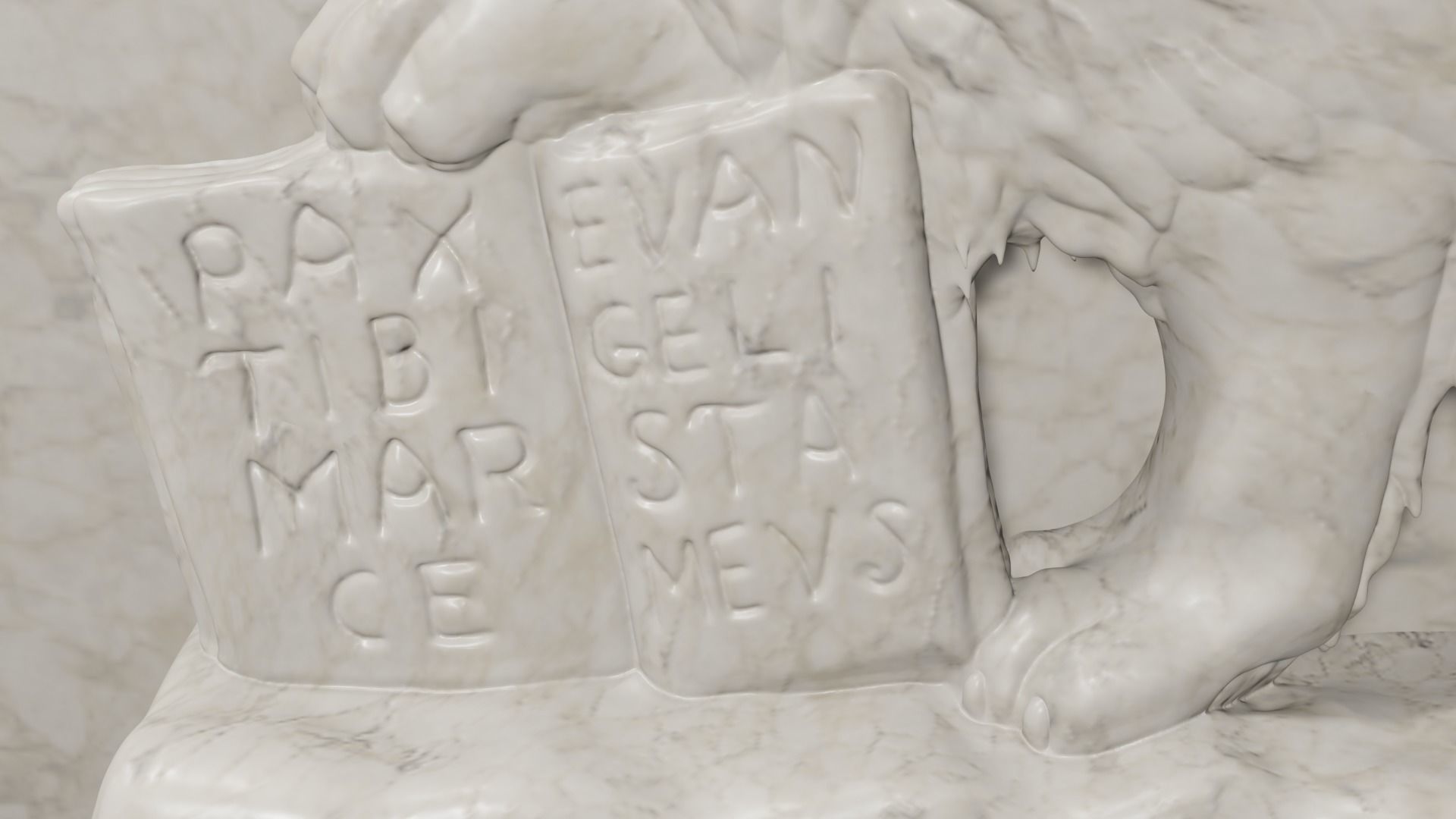 Lion of Saint Mark 3D Model  3D model_3