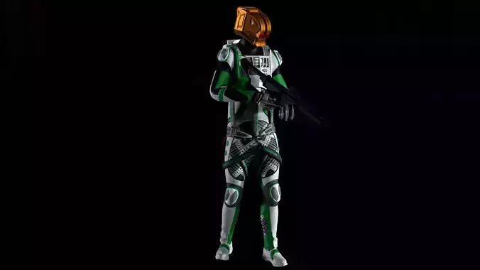 Robot Soldier - Assault Soldier