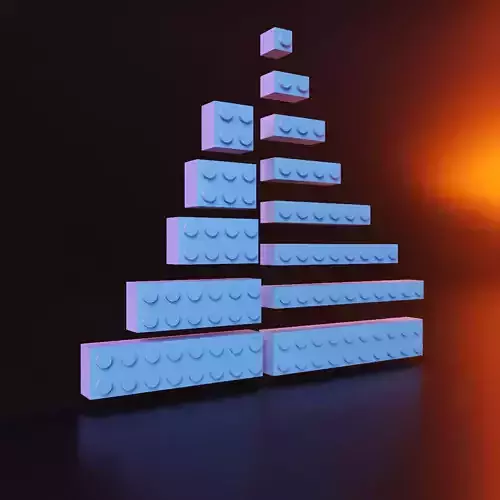 Lego bricks stl 3D print model