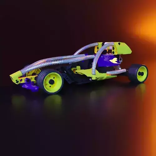 Lego racing car stl 3D print model