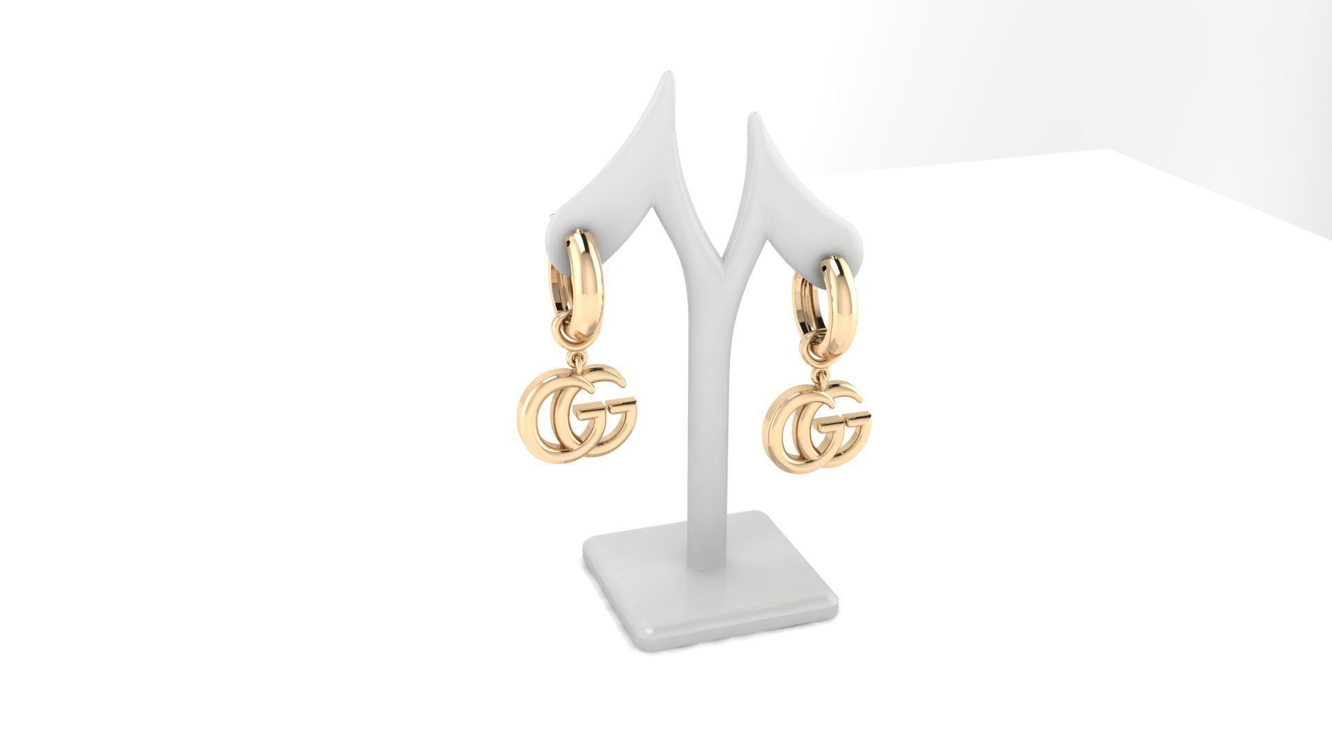 Earrings 14 3D print model_8