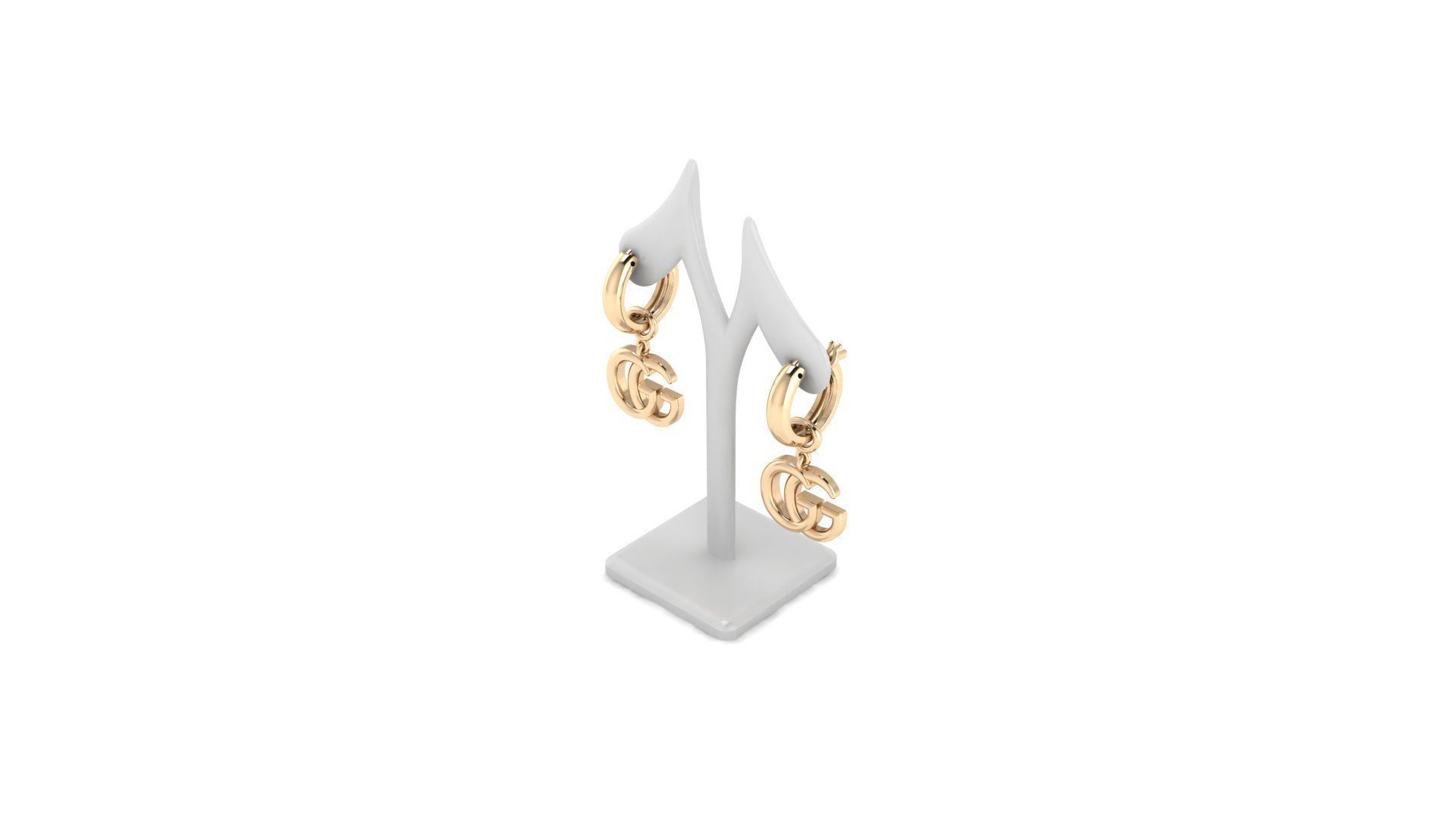 Earrings 14 3D print model_9