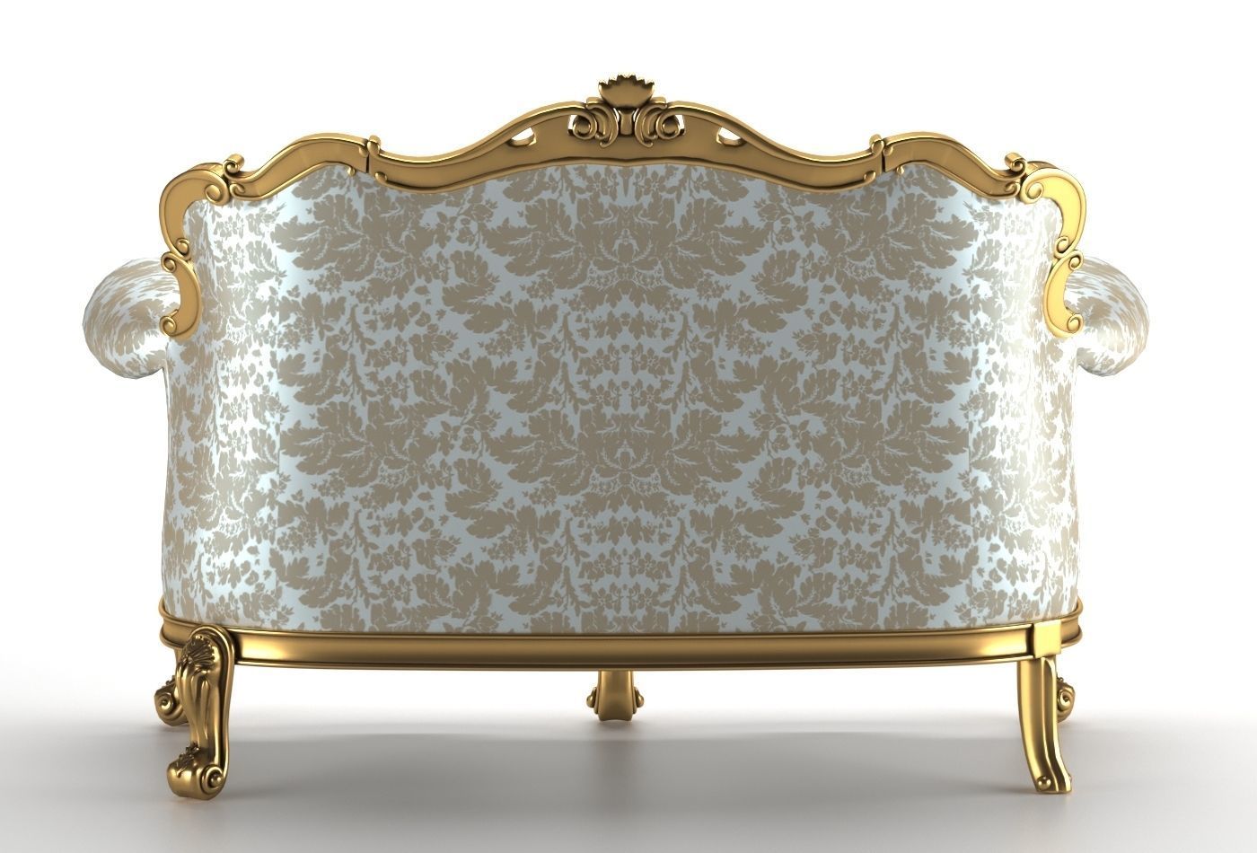 Sofa Berchet ANGELO CAPPELLINI 3D model_2