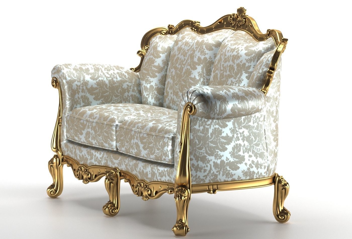 Sofa Berchet ANGELO CAPPELLINI 3D model_3