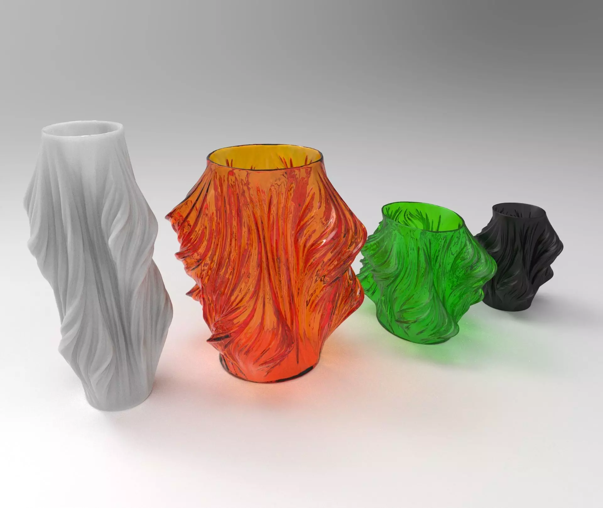 Vase Models set 3D print model_0