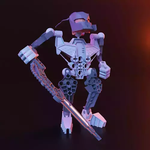 Lego Bionicle Atakus stl 3D print model