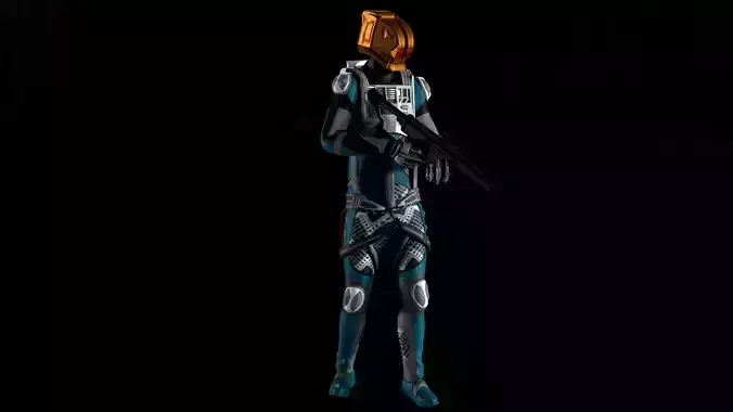 Robot Soldier - Assault Soldier