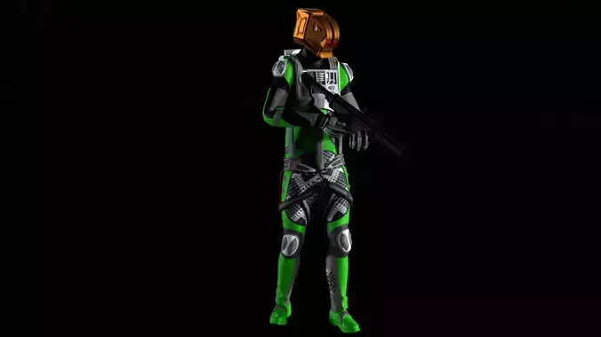 Robot Soldier - Assault Soldier