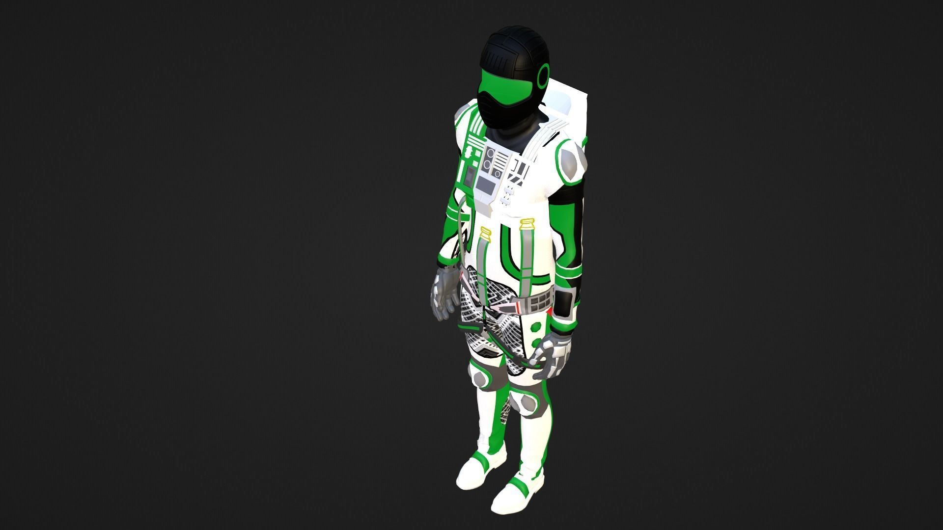 Robot Soldier - Assault Soldier 3D model_3