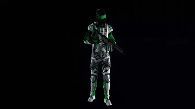 Robot Soldier - Assault Soldier