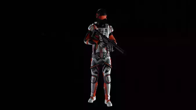 Robot Soldier - Assault Soldier