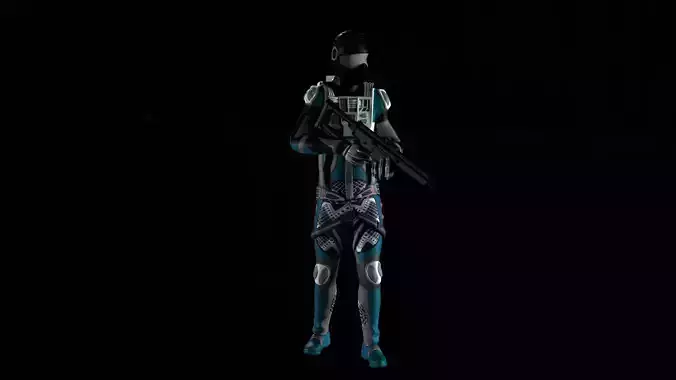 Robot Soldier - Assault Soldier