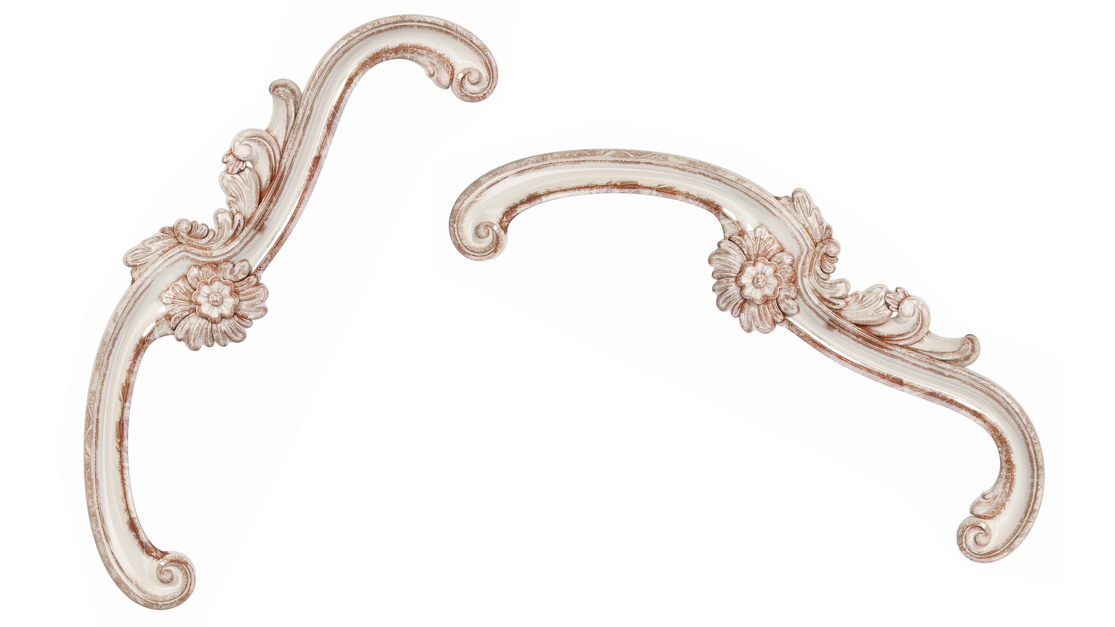 Classic carved 143 3D model_3