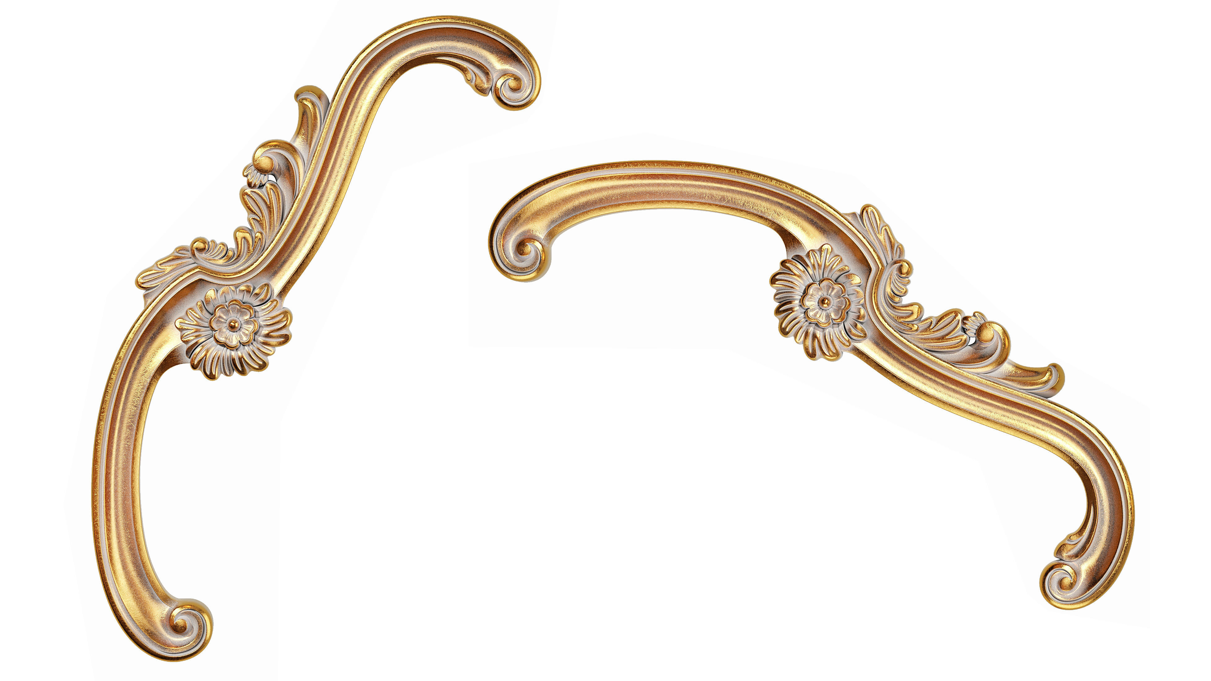 Classic carved 143 3D model_1