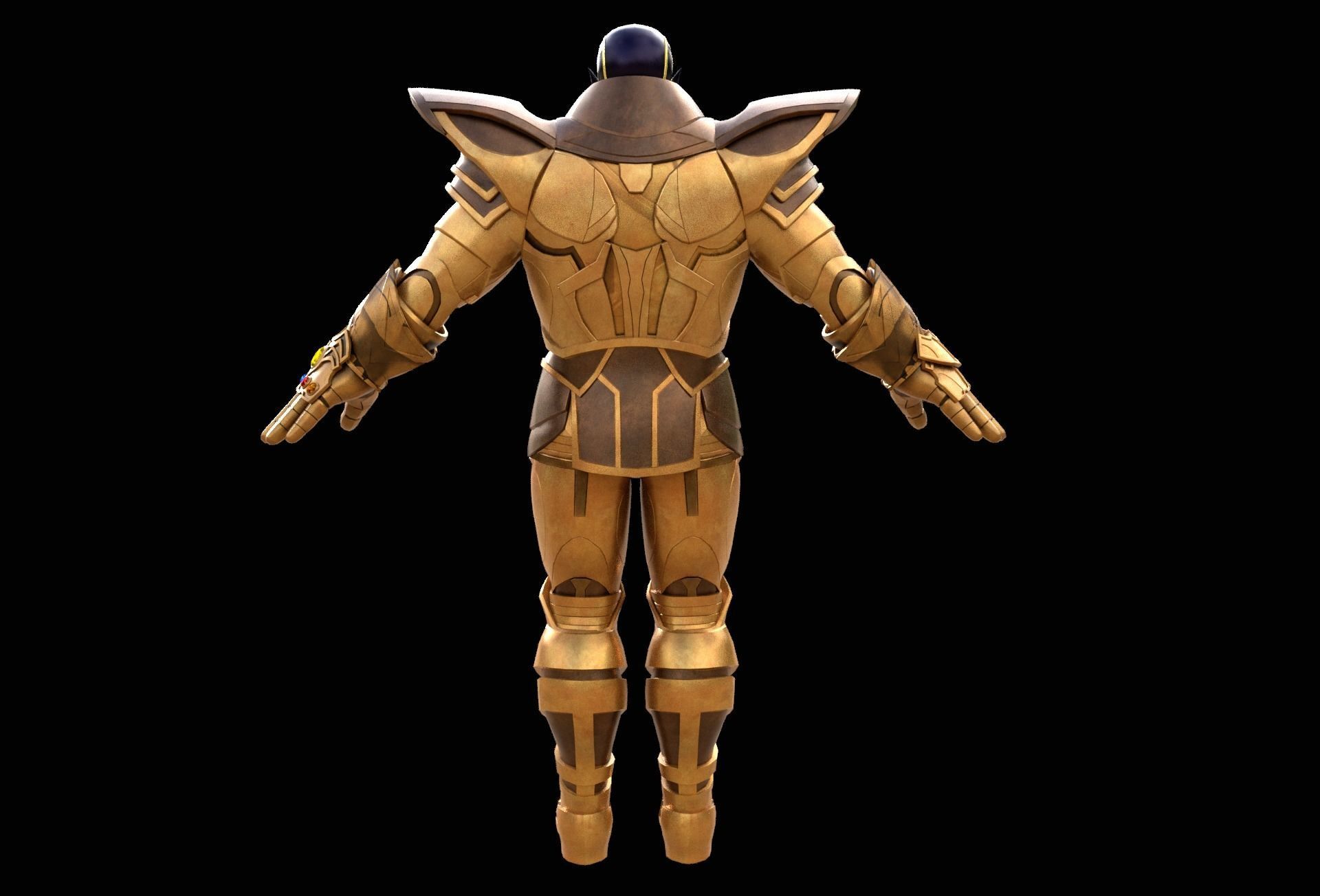 Thanos son 3D model_2