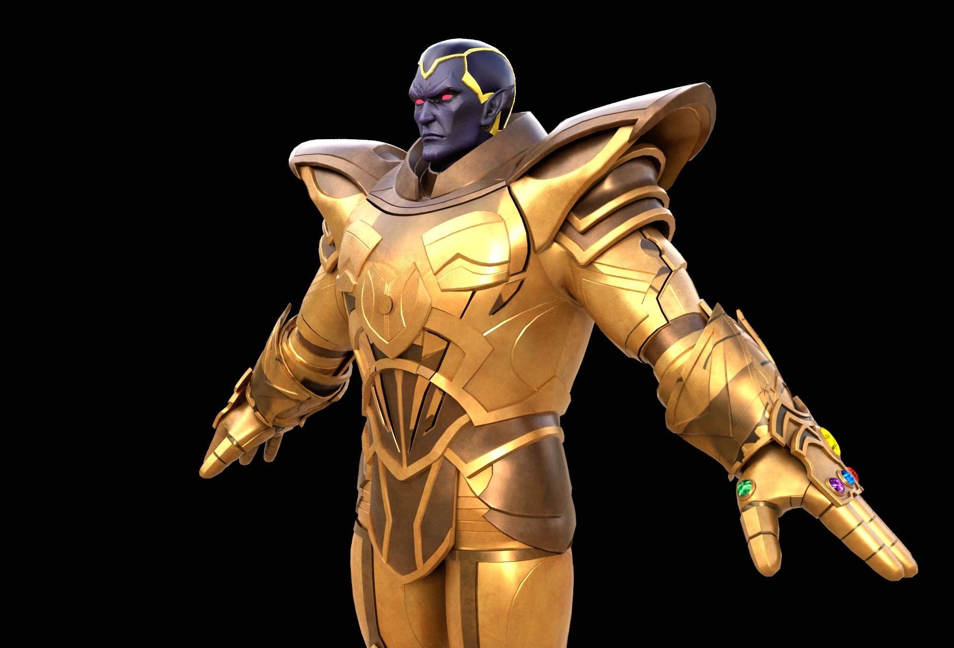 Thanos son 3D model_4