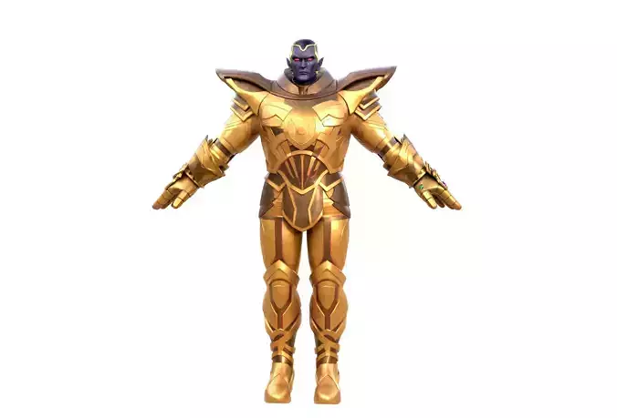 Thanos son 3D model