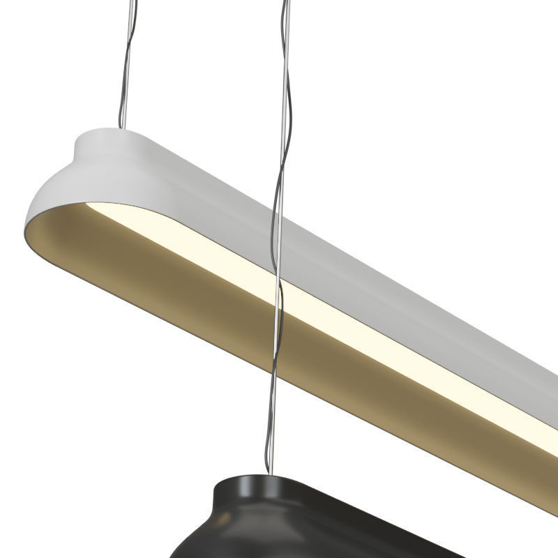 Pc Linear Pendant Lamp 3D model_1