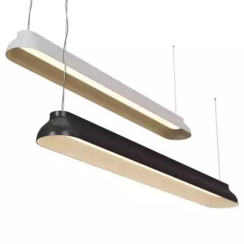 Pc Linear Pendant Lamp 3D model Pc Linear Pendant Lamp 3D model