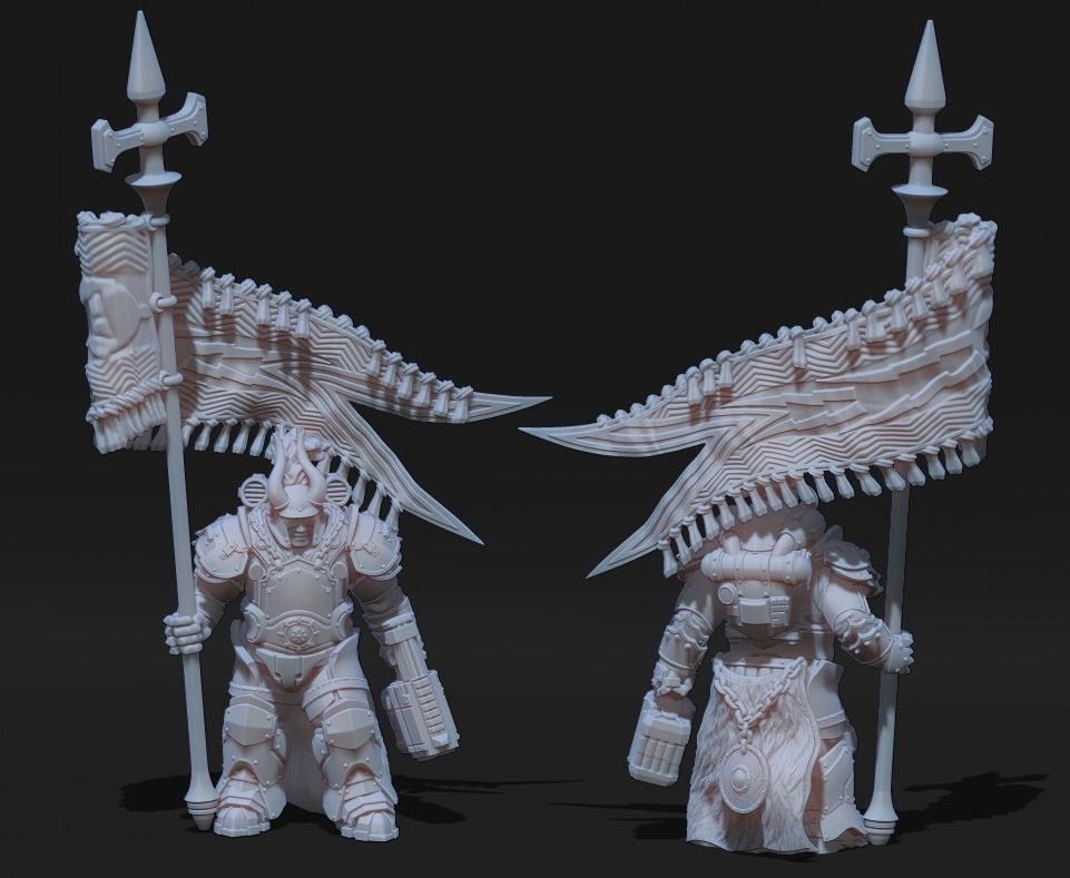 Tempest Legion - Heralds 3D print model_4