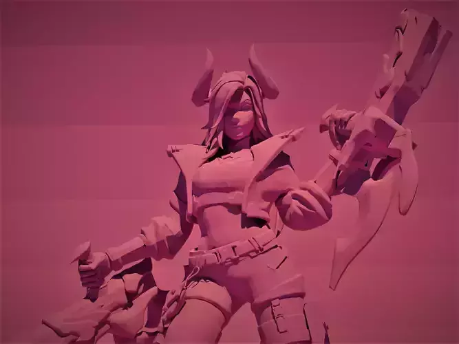 MISS FORTUNE LUNAR BEAST WITH STAND