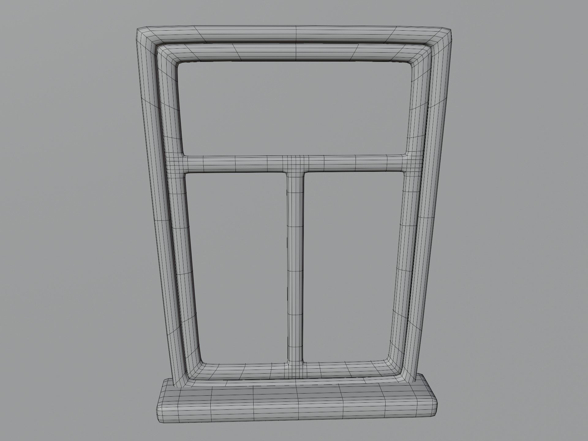 Cartoon Window 25b 3D model_11