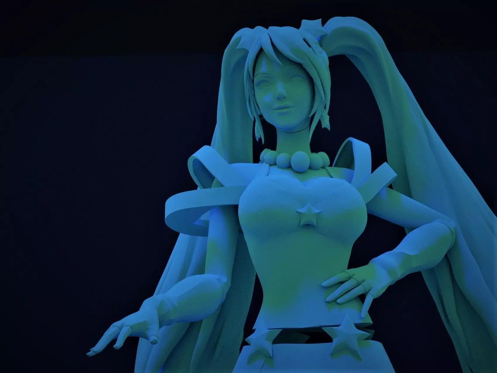ARCADE SONA WITH STAND AND LOL LOGO 3D print model_0