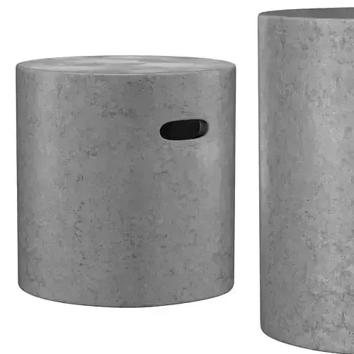 CAST CONCRETE CYLINDER