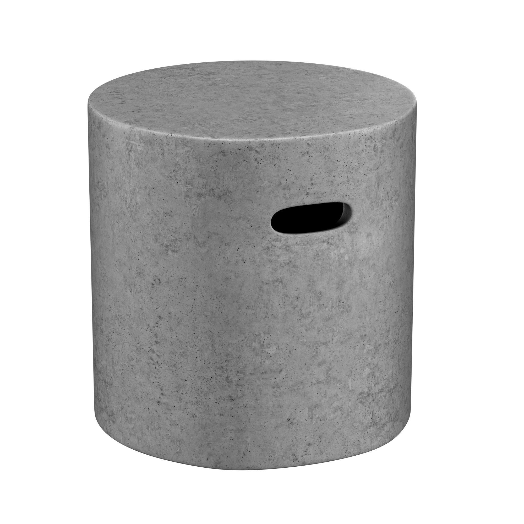 CAST CONCRETE CYLINDER 3D model CGTrader