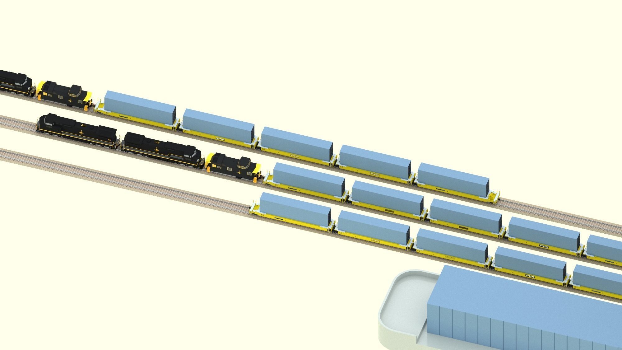 Cement Plant 3D model_10