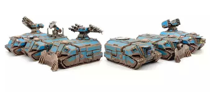 Tempest legion and Black Knights - Euphractus Support Vehicle 3D print model