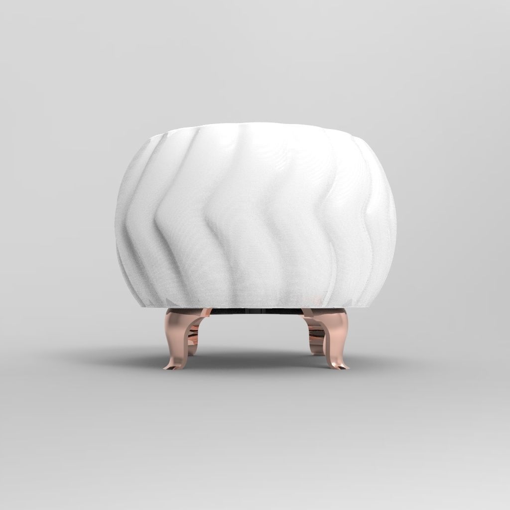 Modern Vase Collection - plant vase 3D print model_15