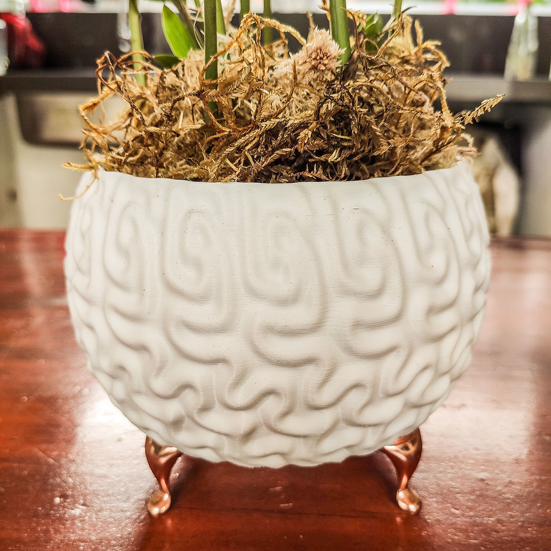 Modern Vase Collection - plant vase 3D print model_10