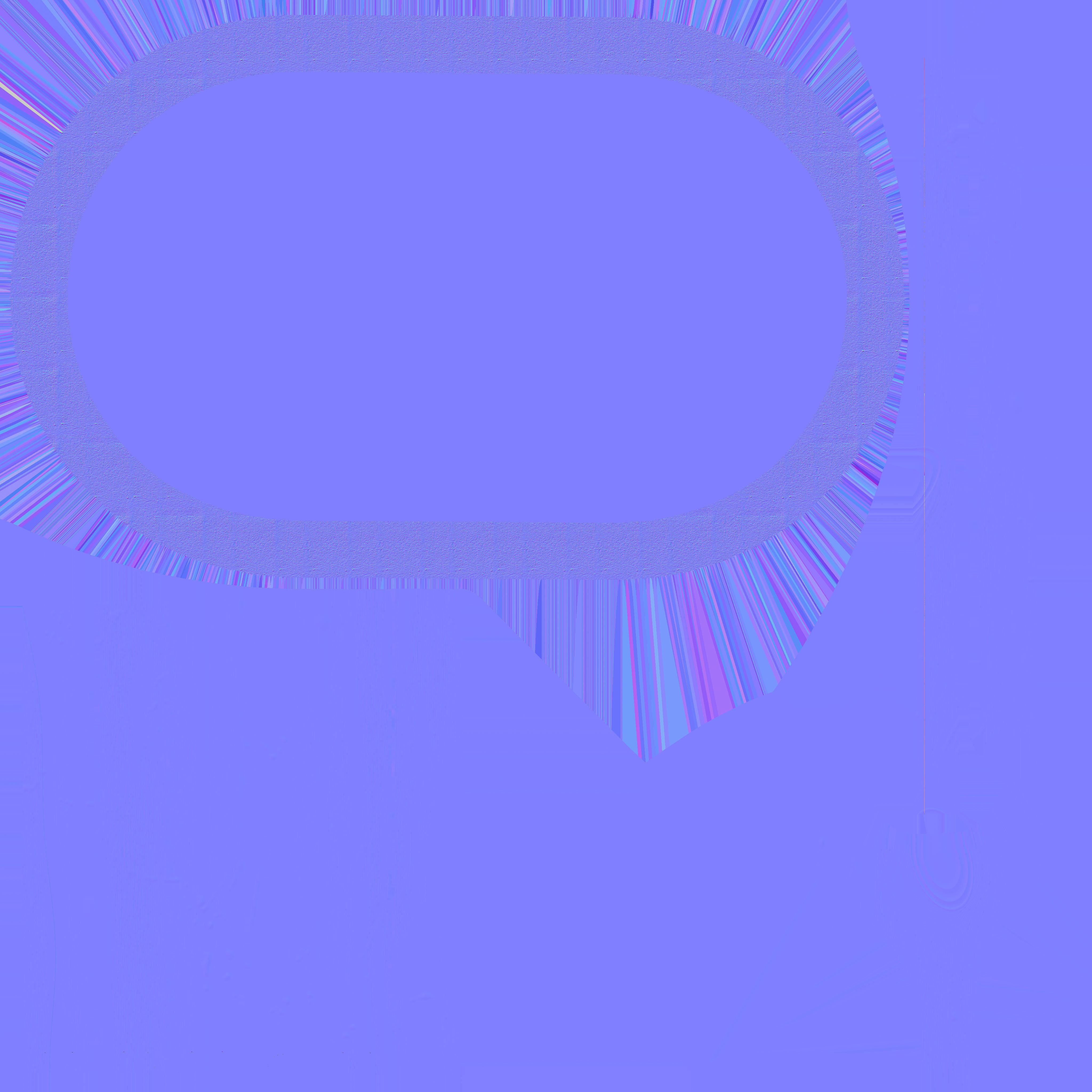 Poker Table Game Ready Low-poly 3D model_8