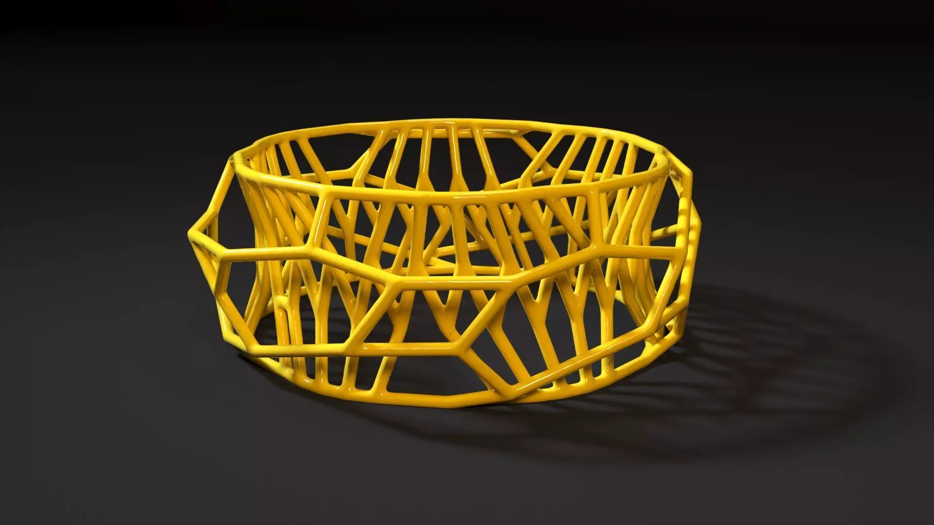 Bracelet wire ring 3D print model_0