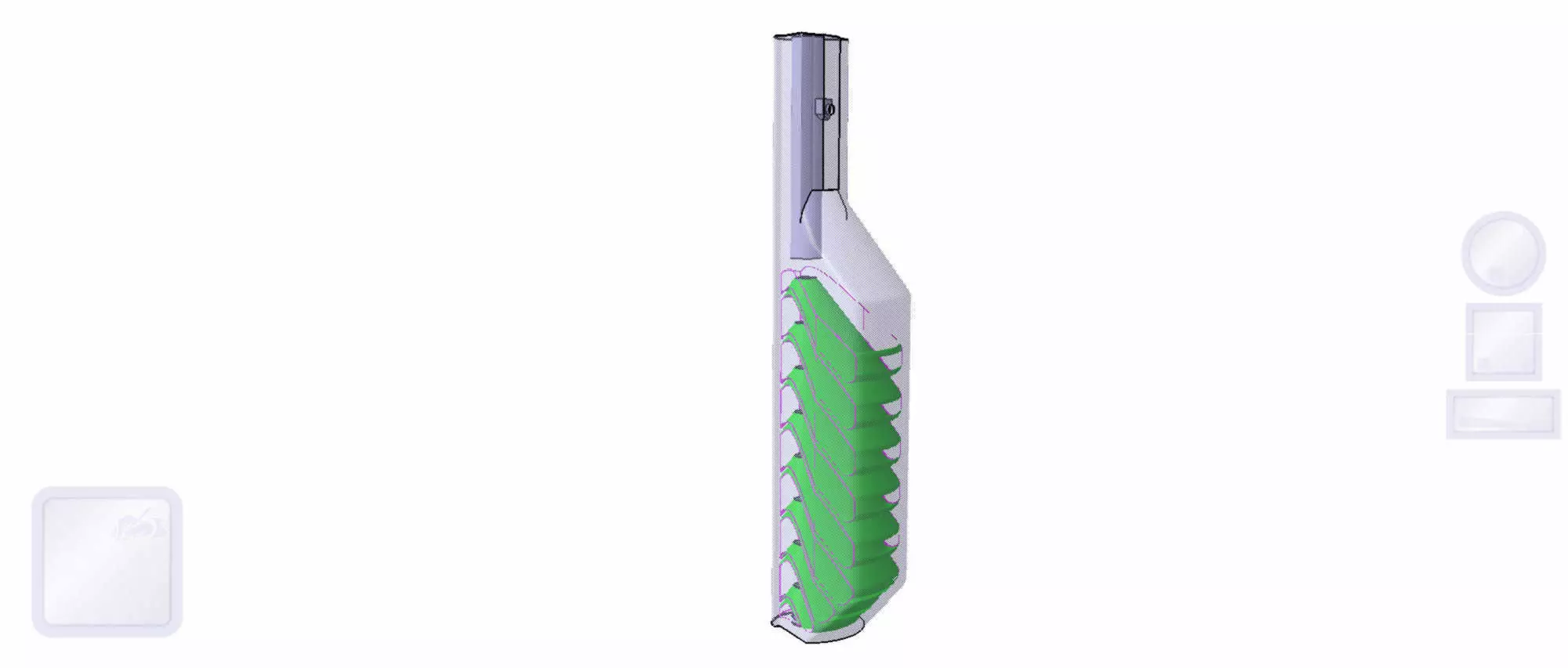 HP-01 audio adapter 3D print model_0