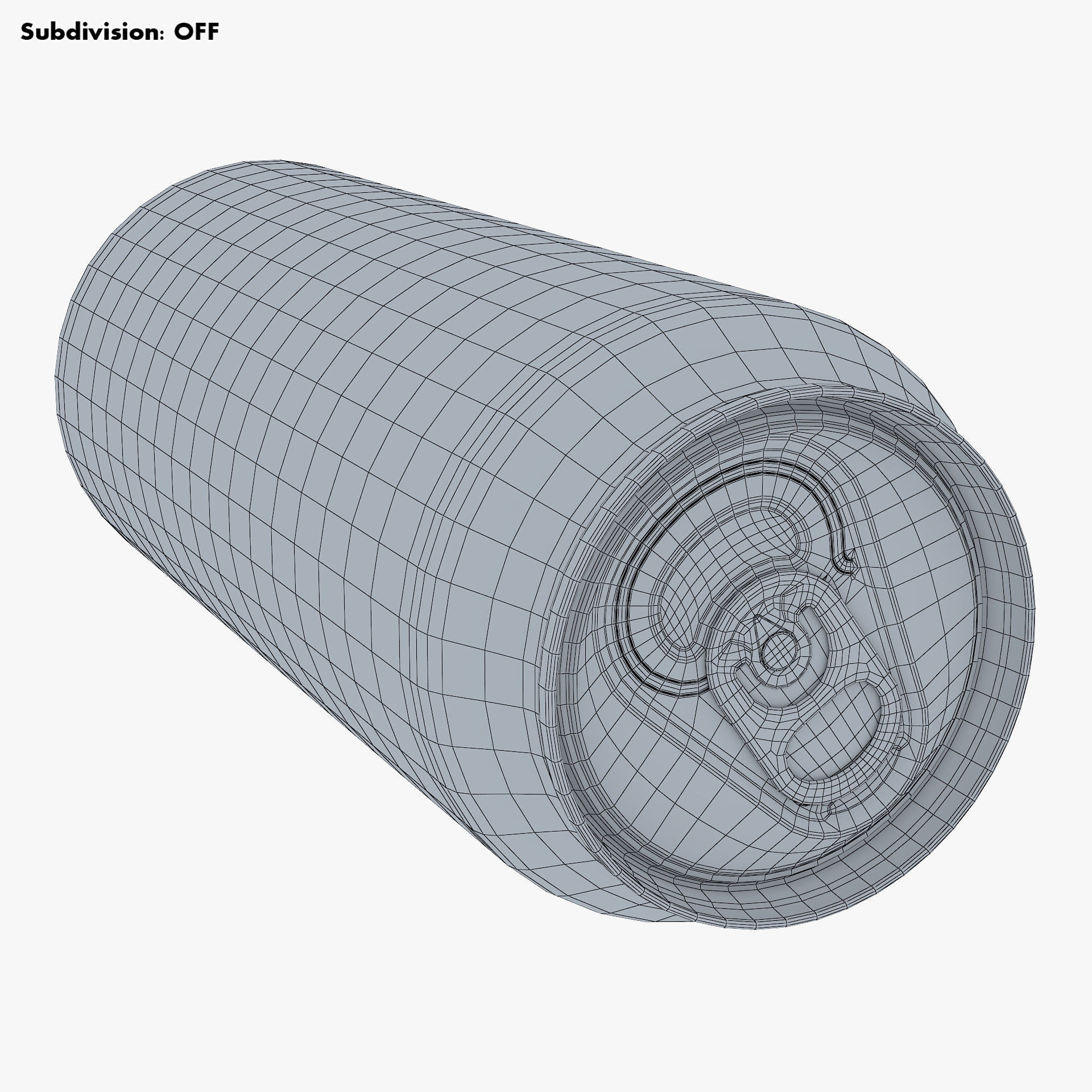 Aluminum Standard Can 500ml v 2 3D model_24
