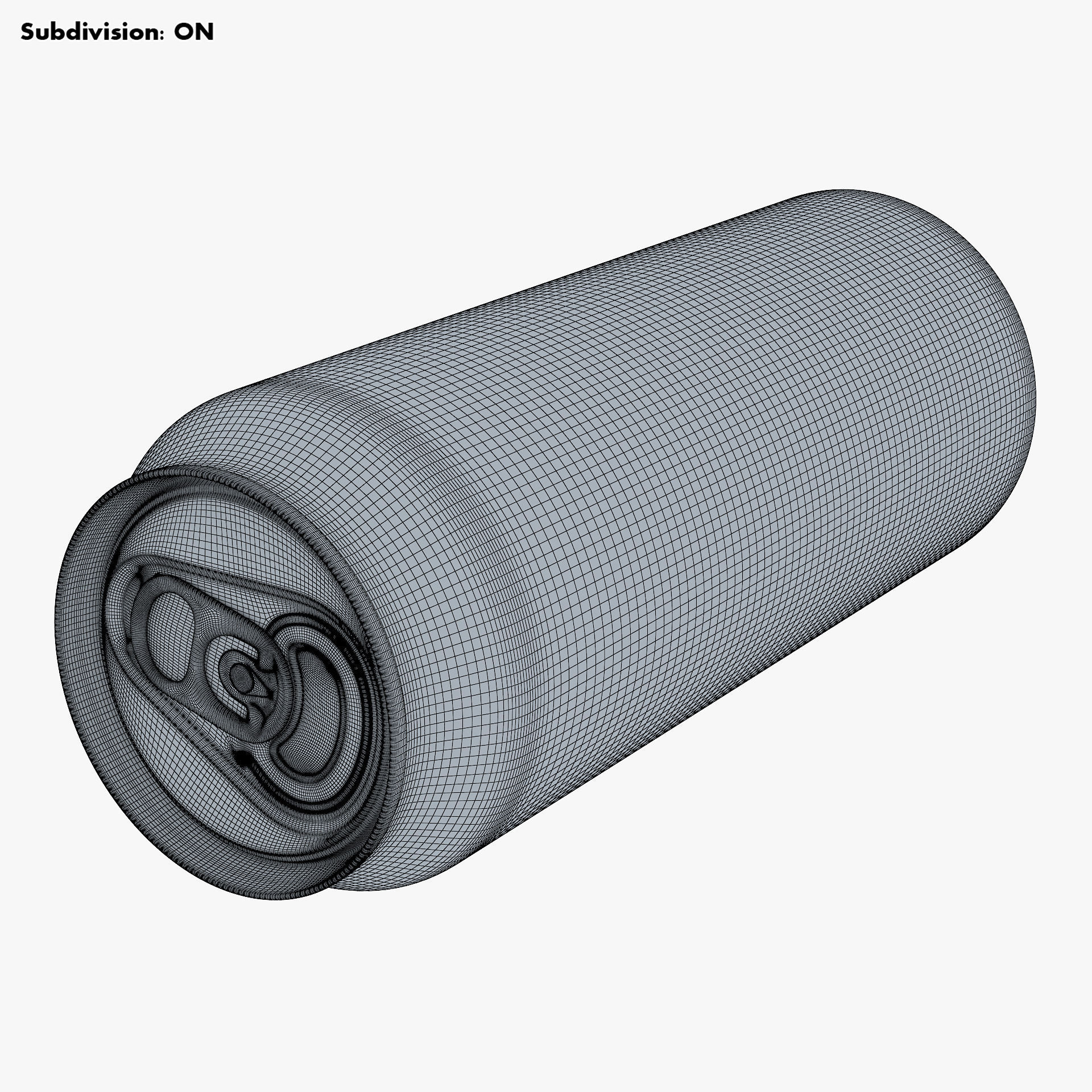 Aluminum Standard Can 500ml v 2 3D model_19